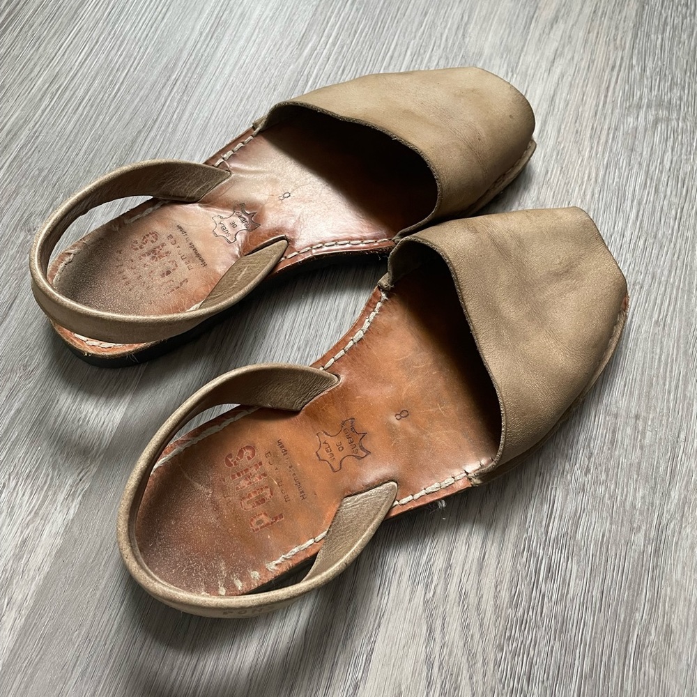 Pons Avarcas leather sandal